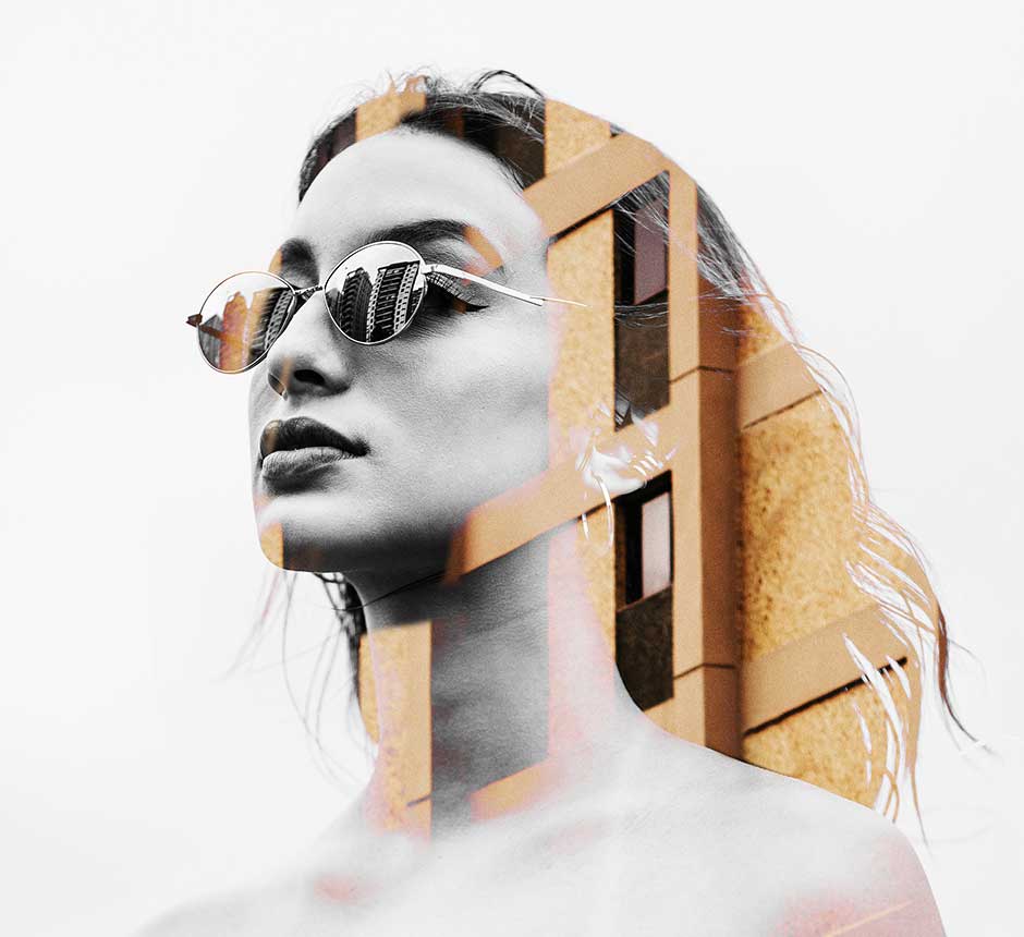 Woman wearing Sunglasses Woman wearing sunglasses