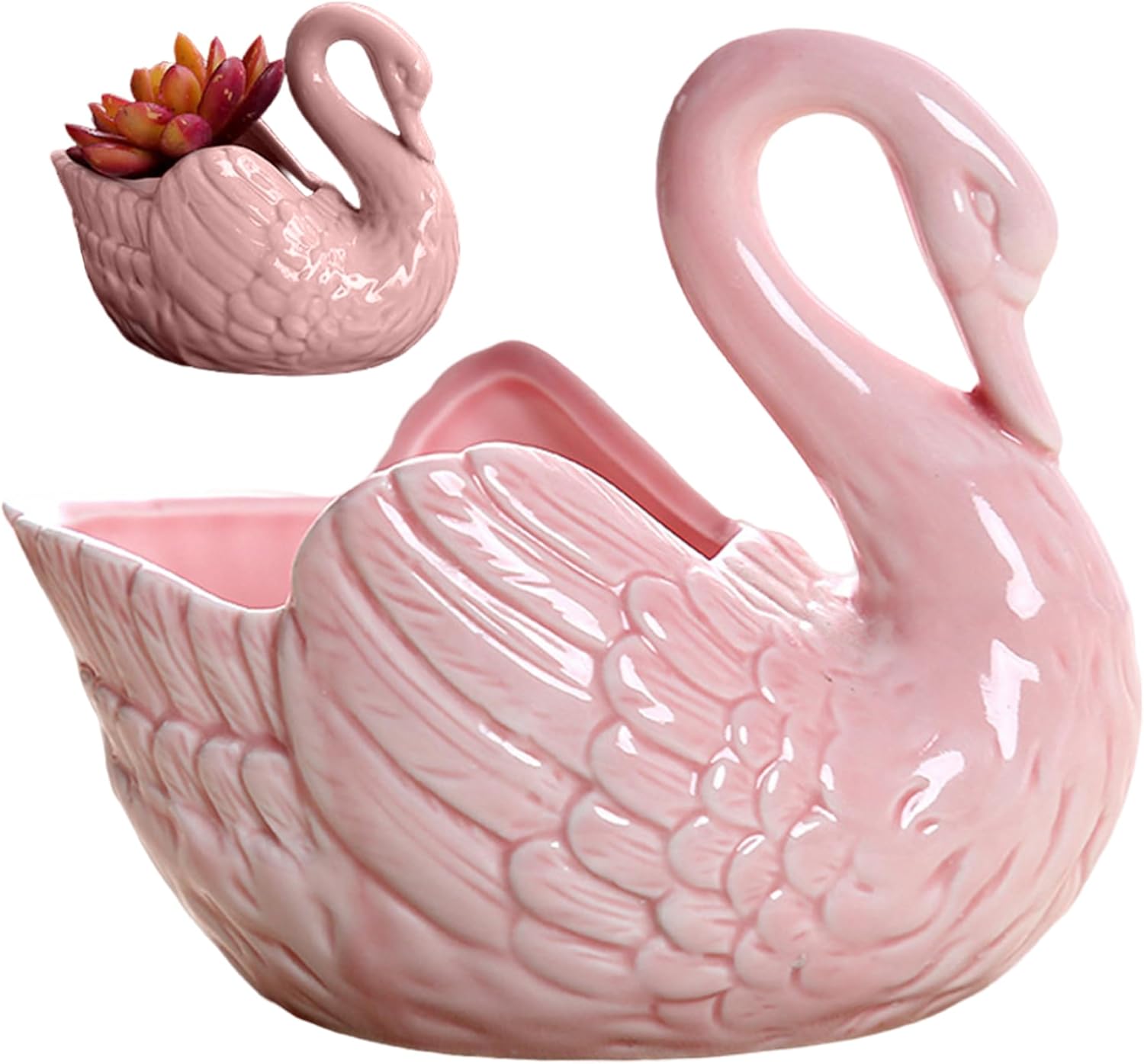 Ghiveci Lebădă Roz